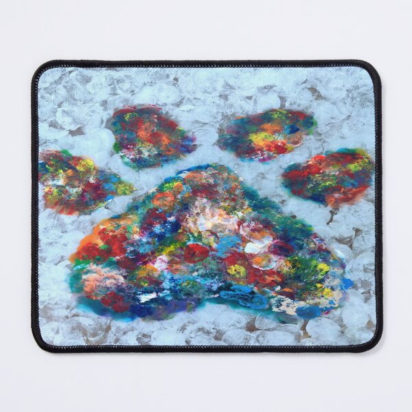 Item preview, Rainbow Fingerprint Pet Pawprint designed and sold by Deborah Camp.