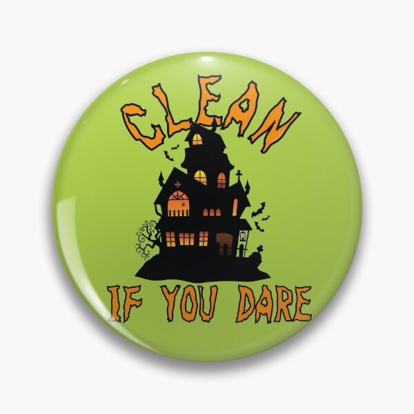 Item preview, Clean if You Dare Haunted House Cleaning Halloween Fun designed and sold by SavvyCleaner.