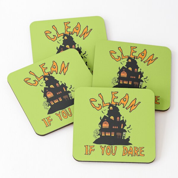 Item preview, Clean if You Dare Haunted House Cleaning Halloween Fun designed and sold by SavvyCleaner.