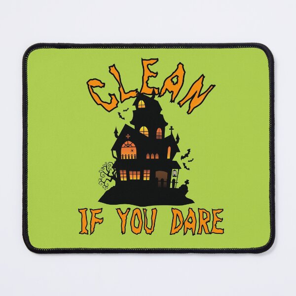 Item preview, Clean if You Dare Haunted House Cleaning Halloween Fun designed and sold by SavvyCleaner.