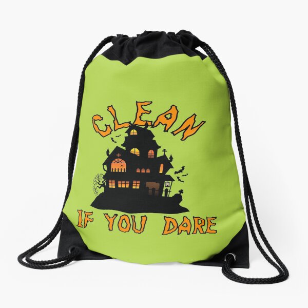 Item preview, Clean if You Dare Haunted House Cleaning Halloween Fun designed and sold by SavvyCleaner.