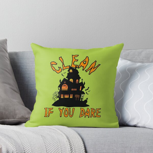 Item preview, Clean if You Dare Haunted House Cleaning Halloween Fun designed and sold by SavvyCleaner.