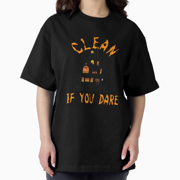 Item preview, Clean if You Dare Haunted House Cleaning Halloween Fun designed and sold by SavvyCleaner.