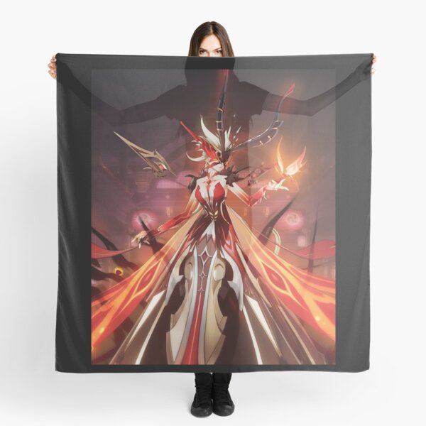Genshin Impact - Signora Weekly Boss - Official Artwork Graphic Scarf