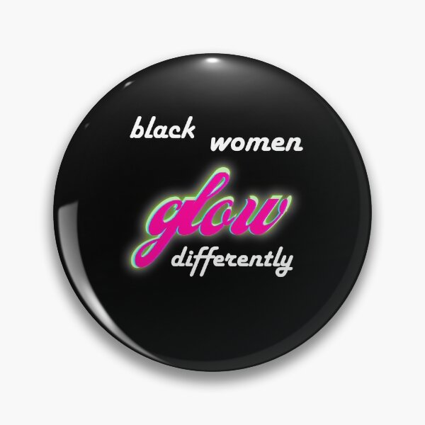 Item preview, Black Woman Glow Differently  designed and sold by GulQari.