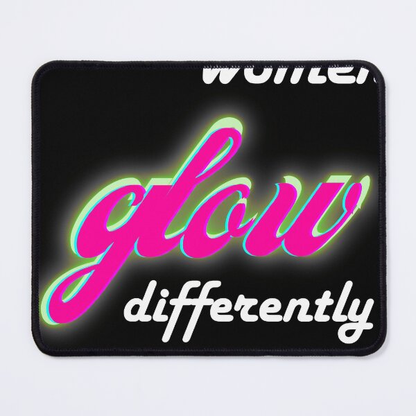 Item preview, Black Woman Glow Differently designed and sold by GulQari.