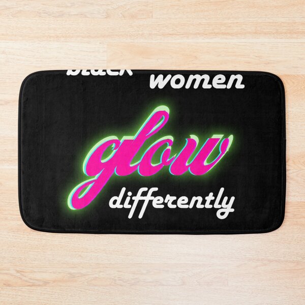 Item preview, Black Woman Glow Differently  designed and sold by GulQari.