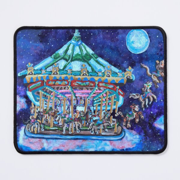 Item preview, Whimsical Gallop of the Carousel Animals designed and sold by Deborah Camp.
