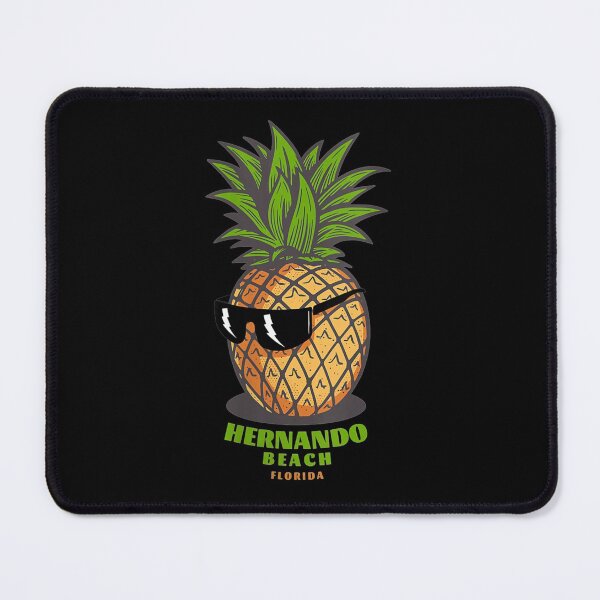 Item preview, Womens I Love Hernando Beach Florida FL Cute Pineapple Sunglasses V-Neck designed and sold by JethroShop.