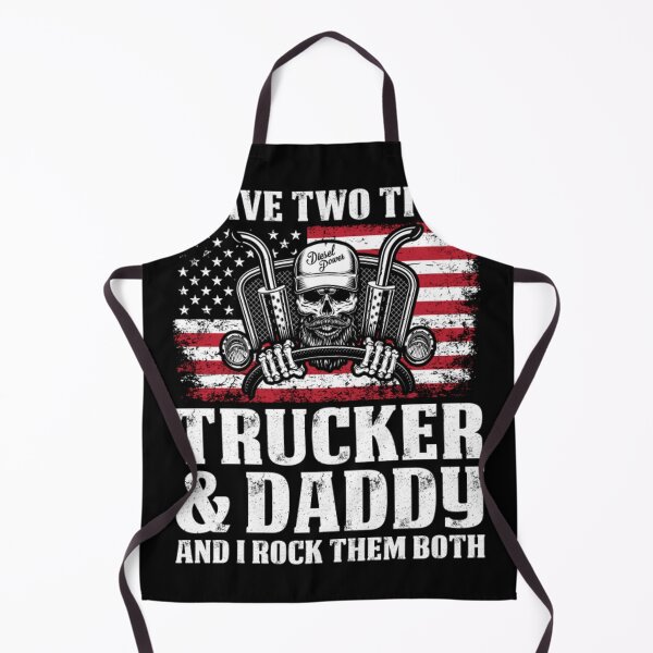 Item preview, I Have Two Title Trucker And Daddy Proud Trucker T Shirts For Trucker Gift For Trucker Family designed and sold by Noput1951.