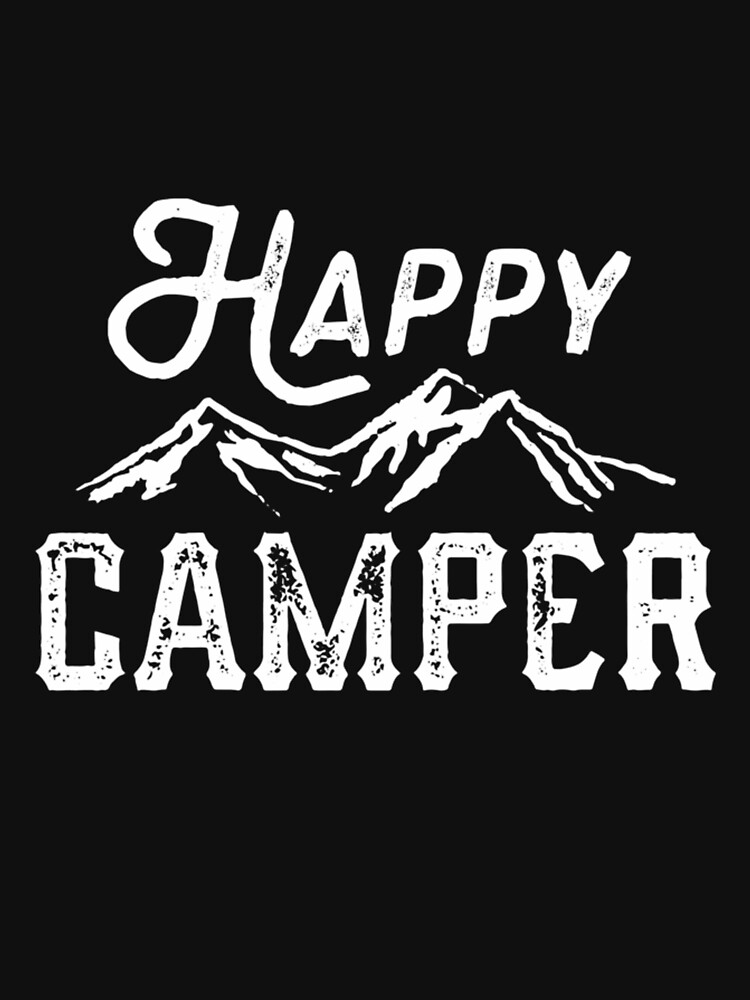 Disover Happy Camper Classic T-Shirt Camper lover
