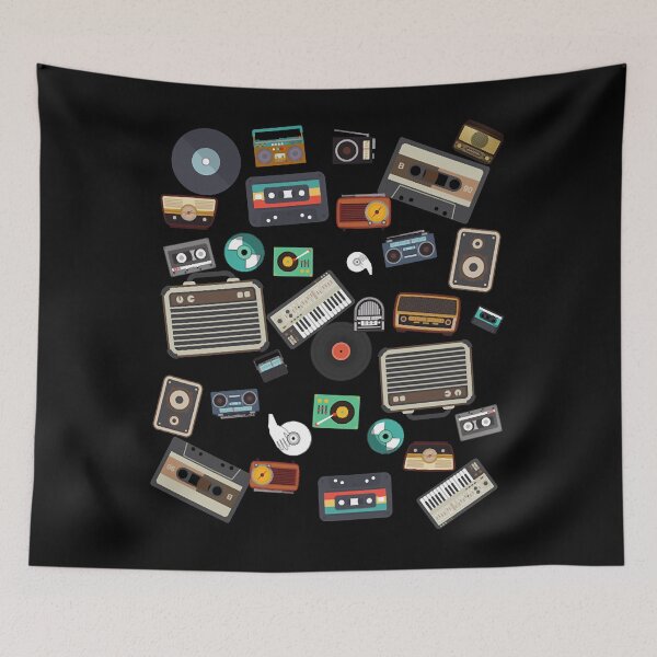Item preview, Cassette Tapes Mixtapes 1980s Radio Music designed and sold by JImmieMGregor.