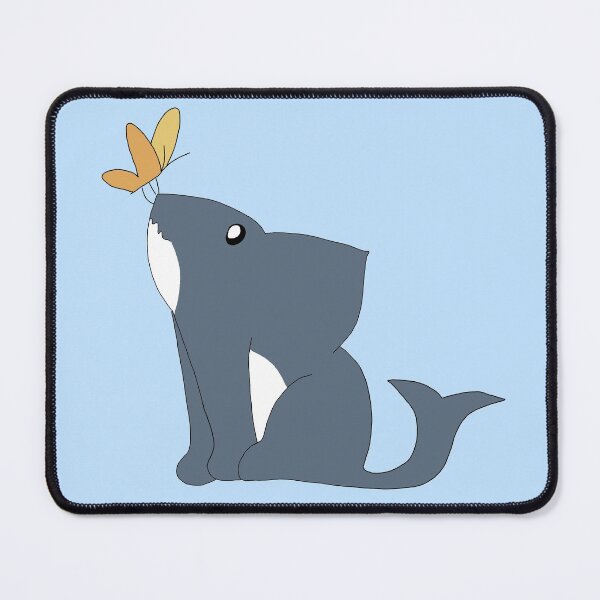 Item preview, Landshark with butterfly designed and sold by NonbinarySarah.