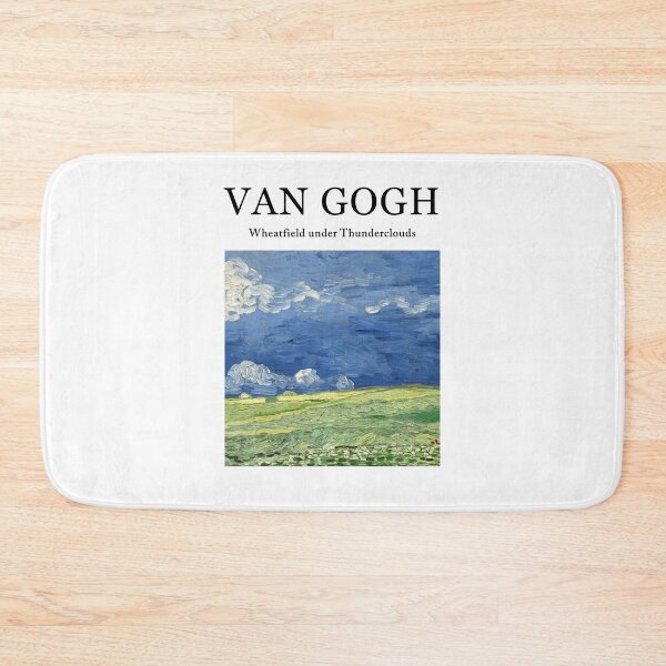 Item preview, Van Gogh Wheatfield under Thunderclouds designed and sold by ind3finite.