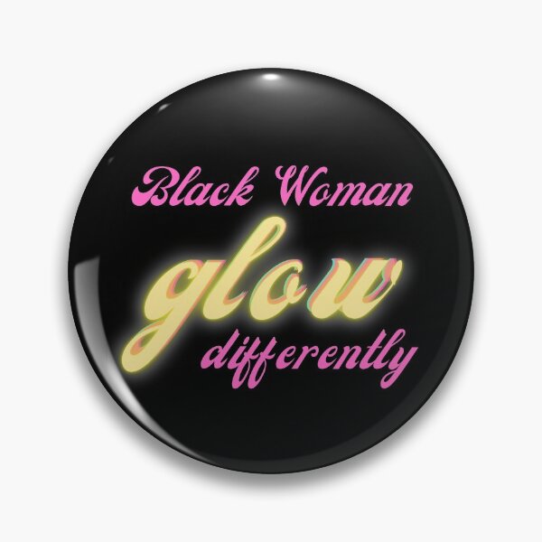 Item preview,  Black Woman Glow Differently  designed and sold by GulQari.