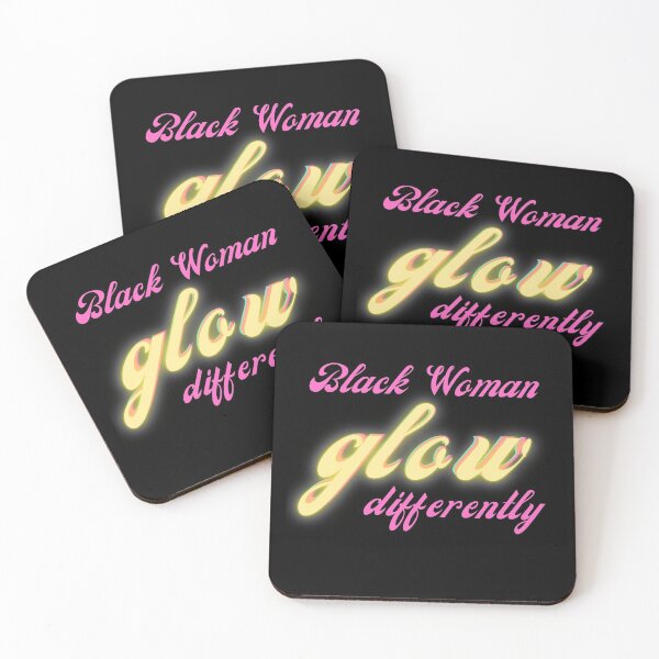 Item preview,  Black Woman Glow Differently  designed and sold by GulQari.