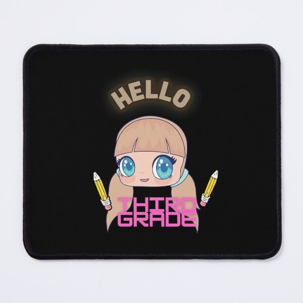 Item preview, hello Third Grade Teacher rainbow shirt designed and sold by Cheeky Popp.