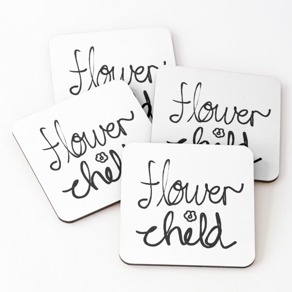 Item preview, flower child text designed and sold by AurelsPrints.