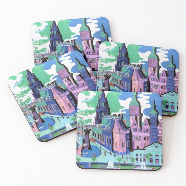 Item preview, View of Dresden; Schlossplatz (Digitally Enhanced) designed and sold by debjaynedesign.
