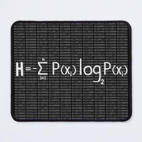 Item preview, Claude Shannon equation designed and sold by Javier Narváez Solarte.