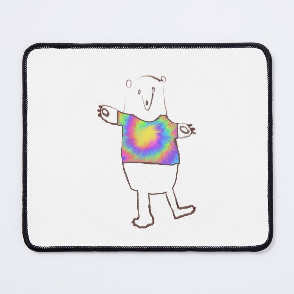 Item preview, Funny Tie Dye Dancing Bear designed and sold by Paxbear Tees.