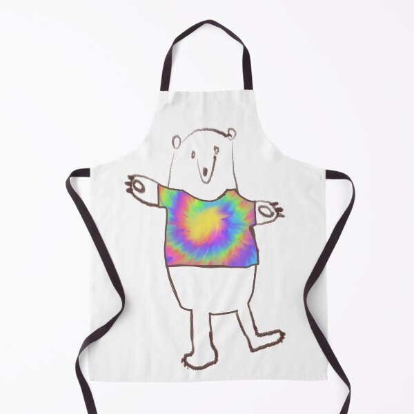 Item preview, Funny Tie Dye Dancing Bear designed and sold by Paxbear Tees.