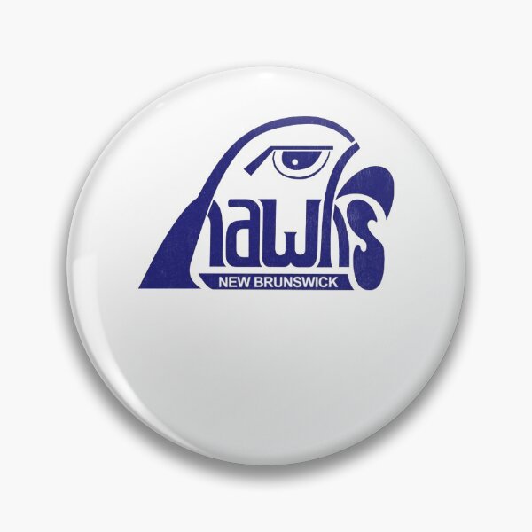 Item preview, New Brunswick Hawks American Hockey League (AHL) Vintage Logo designed and sold by A Little Bit of  Everything.