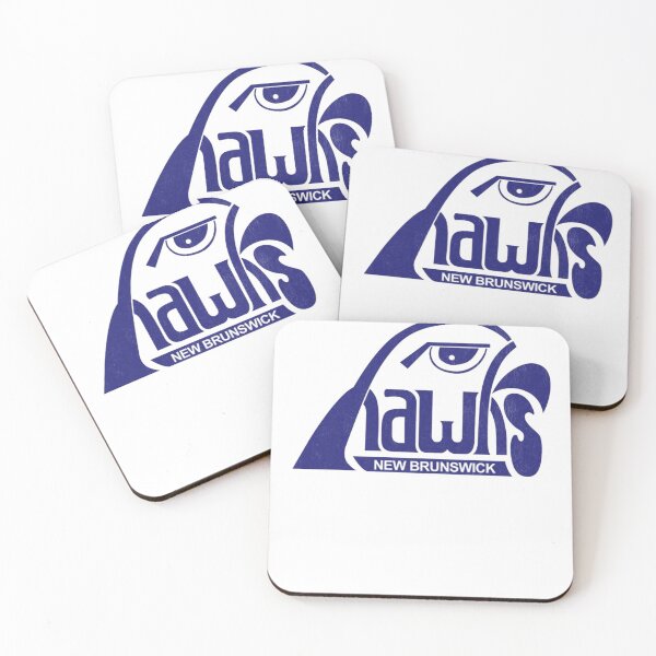 Item preview, New Brunswick Hawks American Hockey League (AHL) Vintage Logo designed and sold by A Little Bit of  Everything.