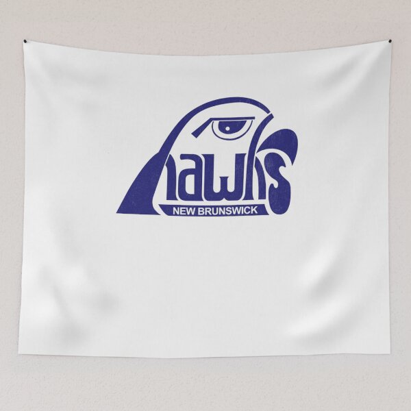 Item preview, New Brunswick Hawks American Hockey League (AHL) Vintage Logo designed and sold by A Little Bit of  Everything.