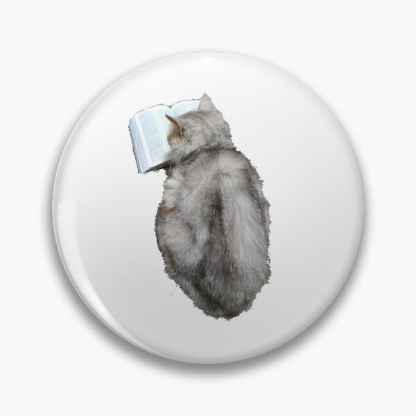 Item preview, Cat reading very intensely designed and sold by leiriin.