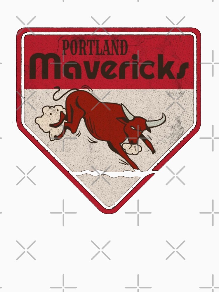 Portland Mavericks Northwest League Baseball Vintage Logo T-Shirt blank t  shirts Men's clothing