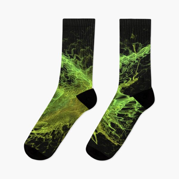 Item preview,  dark psychedelic green rorschach fractal design designed and sold by BelAnnGrey.