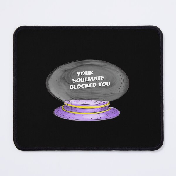 Item preview, YOU SOULMATE BLOCKED YOU STICKERS  designed and sold by RetroPlaceee.