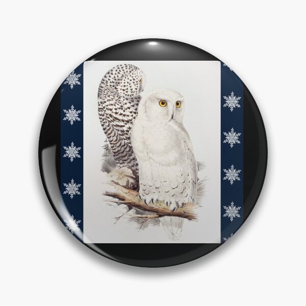 Item preview, Snow Owls Falling Snowflakes designed and sold by livnitup68.