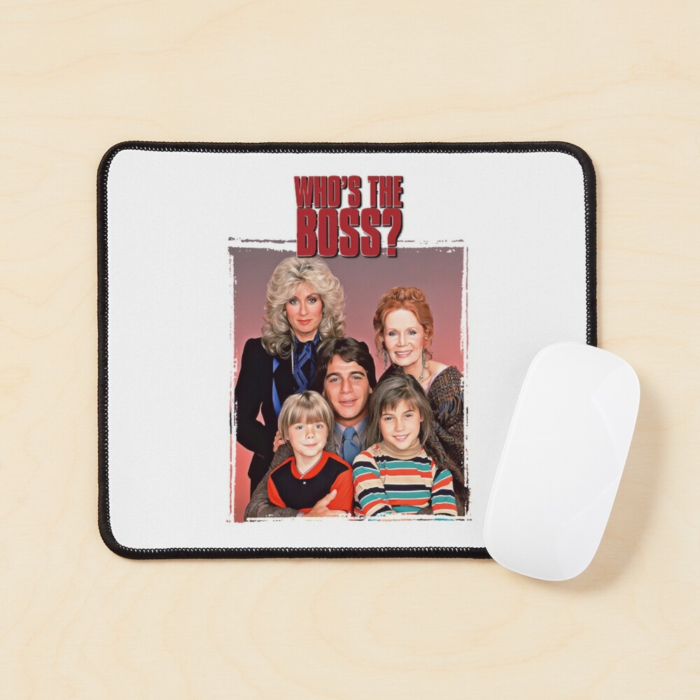 Who's the Boss Mouse Pad, 80's Tv Show, Tony Danza, Alyssa Milano