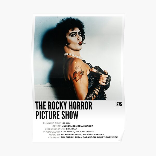 The Rocky Horror Picture Show Theatrical Release 11x17 Movie Poster 1975 