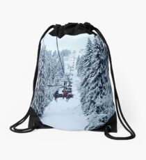 Chair Lift Drawstring Bag