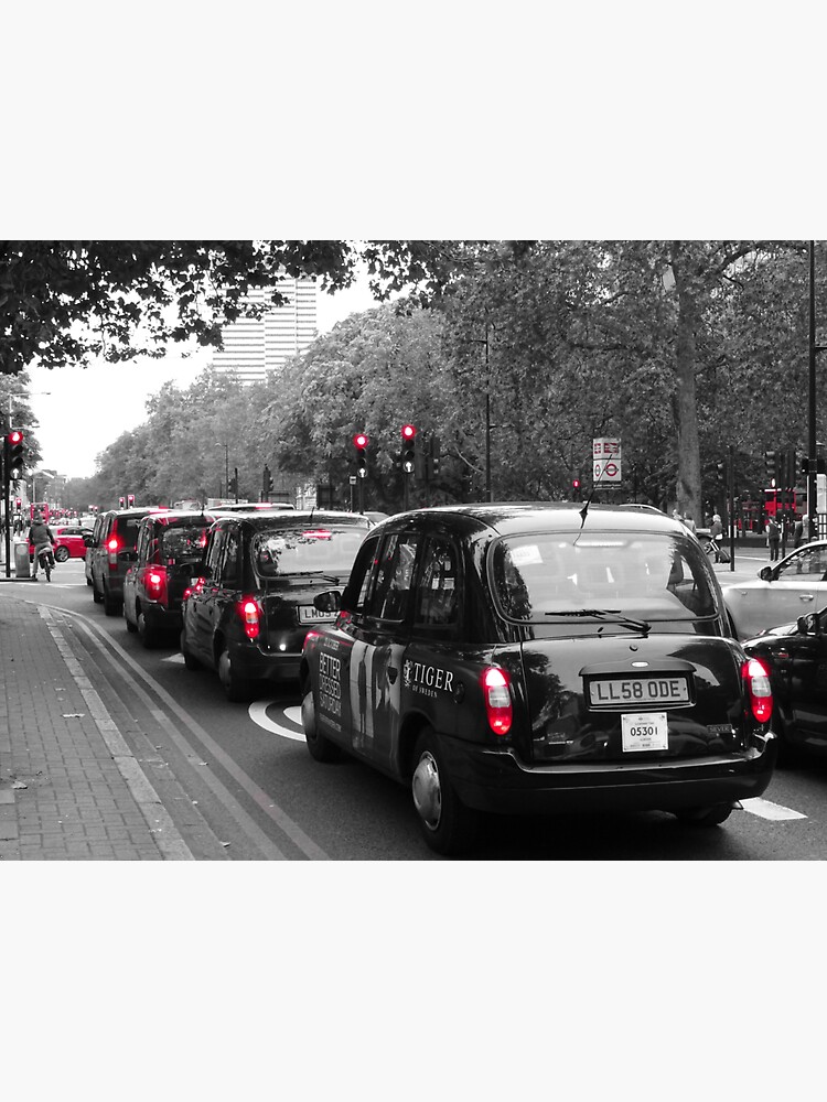 Artwork view, London Taxis - Black cabs designed and sold by santoshputhran