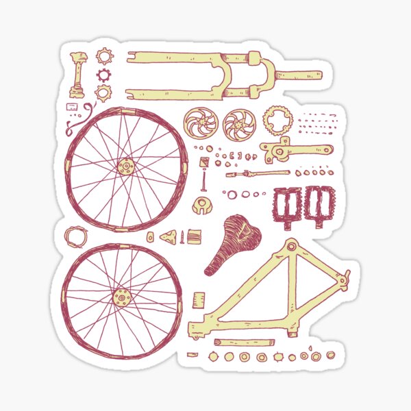 Mechanical Parts Stickers for Sale