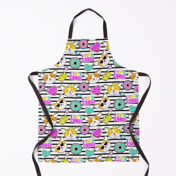 Item preview, Corgi Dog Pattern, Corgi Dog Seamless Pattern, Corgi Dog designed and sold by graphic-genie.