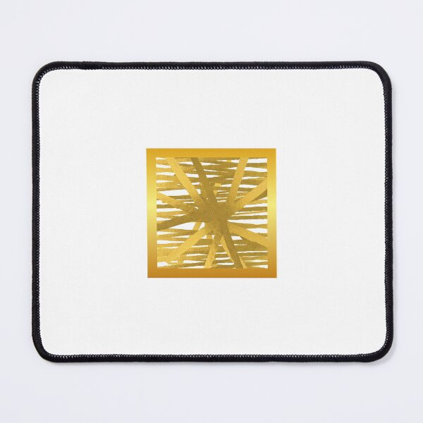 Item preview, GOLD AND WHITE STARBURST ABSTRACT #6 ORIGINAL DESIGN designed and sold by EllieMonroe.