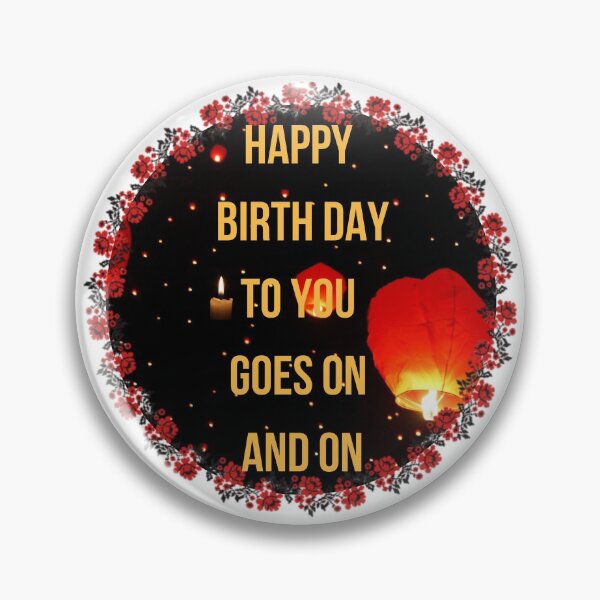 Item preview, Feliz cumpleaños a ti sigue y sigue. designed and sold by kimodesign64.