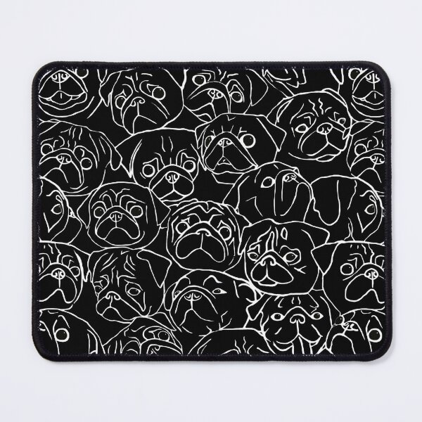Item preview, Black Pugs designed and sold by Amy Hadden.