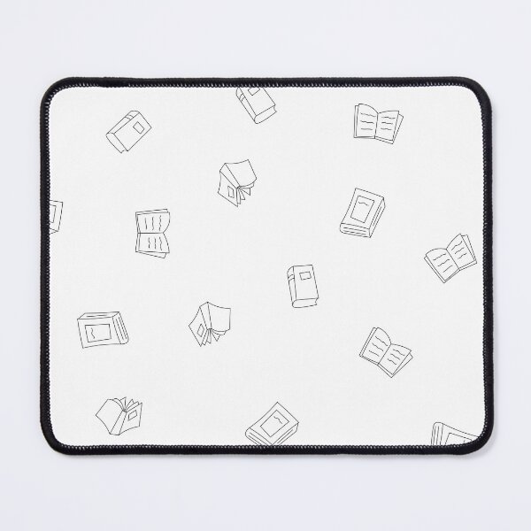 Item preview, I Love Books Black Art Print designed and sold by lineartdesigns.