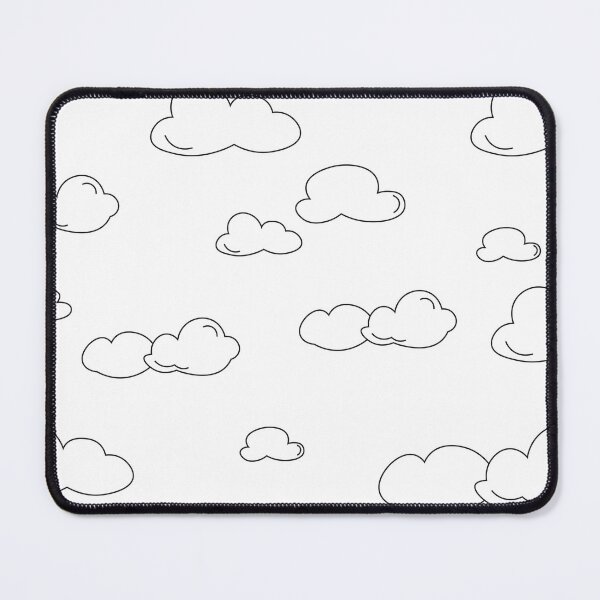 Item preview, Cloudy Black Art Print designed and sold by lineartdesigns.