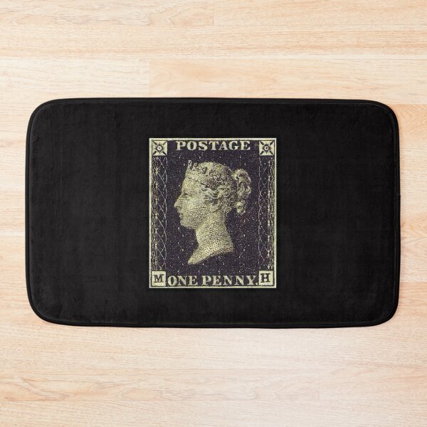 Item preview, Penny Black Stamp Post Postage Mail 1837 designed and sold by SuatSerdar.