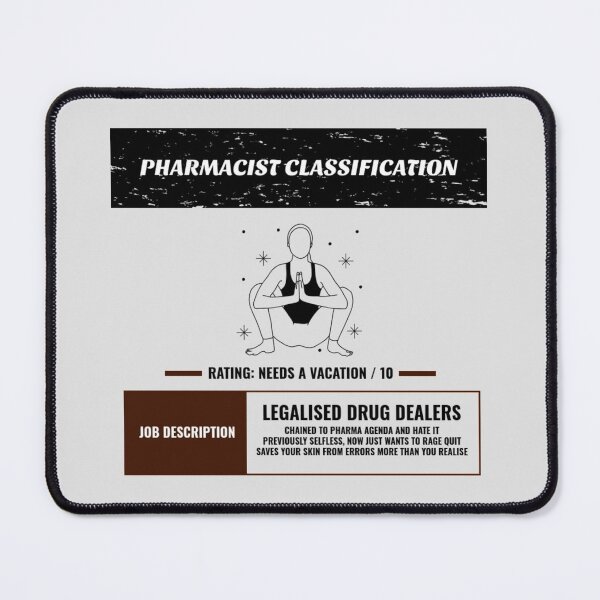 Item preview, Pharmacist Classification designed and sold by Ts-prints95.