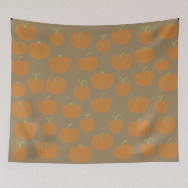 Item preview, Pumpkins Galore II - A Rustic Fall Pumpkin Pattern designed and sold by stacree.