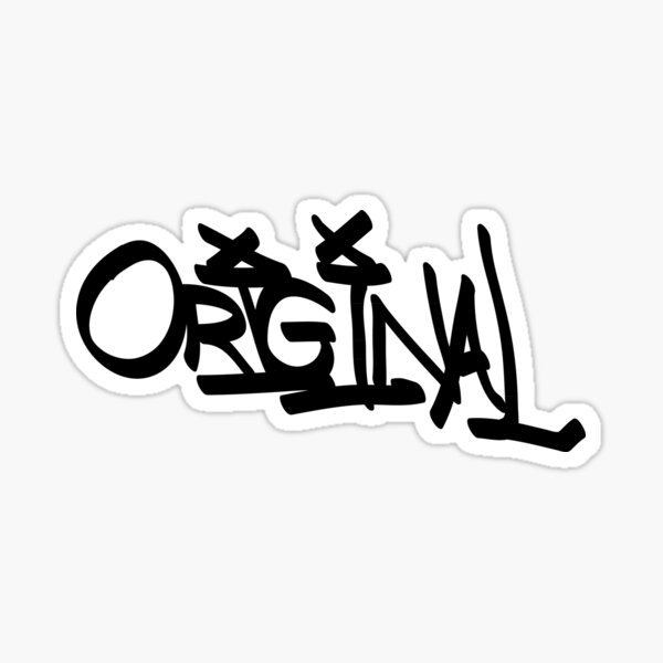 "Original Tag" Sticker For Sale By SamuelMolina | Redbubble