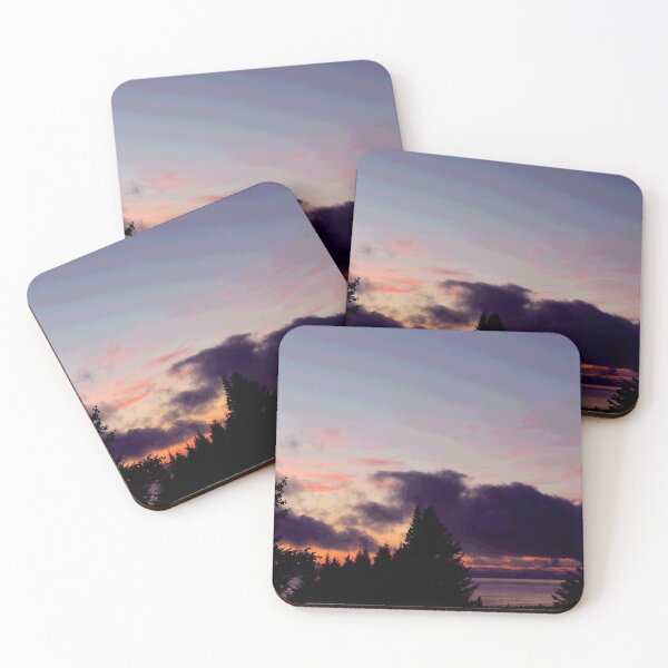 Item preview, Alaskan Sunset Hidden in Layers of Cloud designed and sold by djamorartworks.